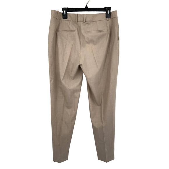 BOSS Hugo Boss pants Tocanes5 stretch wool blend tan size 8 - Picture 3 of 4